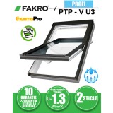 Fereastra mansarda FAKRO PTP-V U3, din PVC, 2 sticle