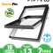 Fereastra mansarda FAKRO PTP-V U3, din PVC, 2 sticle