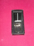 B8 82 - Breloc - tematica reclama - piele si inox - de lux
