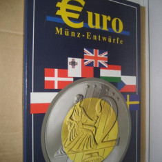 A179-Album mare pt. monede euro specimen.