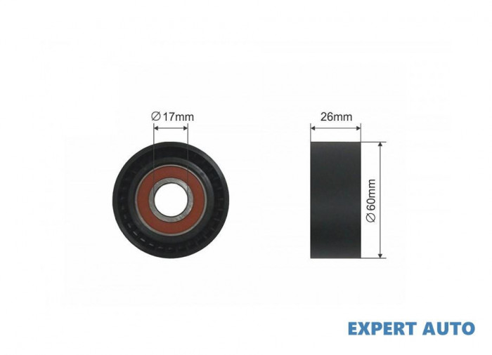 Rola ghidaj curea transmisie Citroen Xsara (1997-2005) [N1] #1