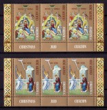 Cumpara ieftin RO 2020 , LP 2306 ,&quot;Craciun 2020 &quot;, straif de 3 din minicoli+tabs (3 serii) MNH, Nestampilat