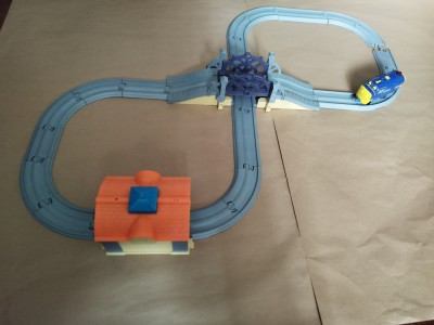 bnk jc Chuggington Interactive Railway Bridge And Tunnel Set foto
