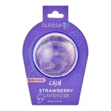 Bila efervescenta de baie calmanta, Lavender &amp; Strawberry, 150g, Bubble T