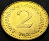 Moneda 2 DINARI / DINARA - RSF YUGOSLAVIA, anul 1982 *cod 2028, Europa