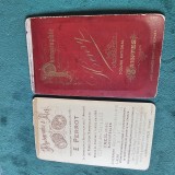 Doua fotografii cabinet Franta , diferite , anii 1890