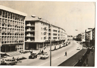 CPI B 11322 CARTE POSTALA - BACAU. CALEA MARASESTI, AUTOTURISME foto