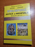 Manual - istoria universala antica si medievala - pentru clasa a 5-a- anul 1995