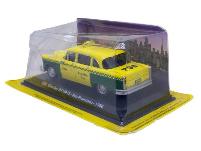 Macheta Checker A11/A12 - Taxi San Francisco 1980