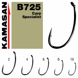 Carlige Carp Specialist B725 nr. 4 - Kamasan, Carlige Crap