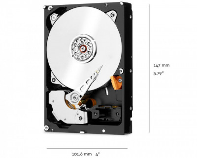 Wd hdd 3.5 8tb sata wd8003ffbx foto