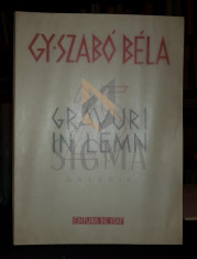 BELA SZABO GY. - 25 GRAVURI IN LEMN (Mapa Completa!), 1949, Bucuresti foto