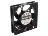 Ventilator axial 12V DC 120x120x25mm 150m3/h 40dBA cu rulment