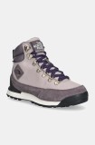 The North Face pantofi Back to Berkeley IV Textile Waterproof femei, culoarea violet, izolare usoara, NF0A81798ON1