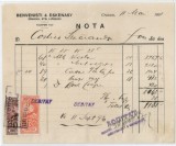 Romania, Bemvenisti &amp; Eskenasy, Nota 5, Craiova, 1931