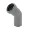 Cot PP HTB, pentru scurgere, D 32 mm, 45 grade