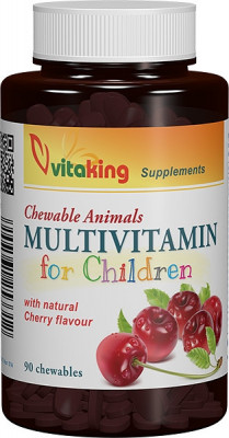 Multivitamina cu Minerale pentru Copii Vitaking 90cpr foto