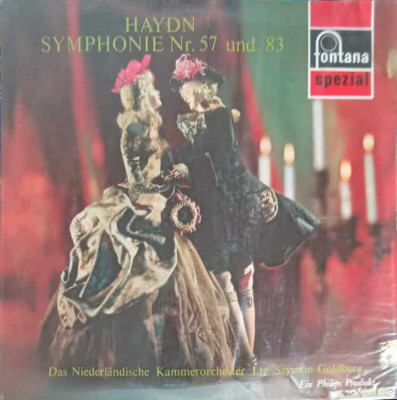 Disc vinil, LP. Symphonie Nr. 57 Und 83-Haydn, Das Niederl&amp;auml;ndische Kammerorchester, Szymon Goldberg foto