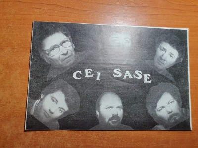 program teatrul nottara 1972-1973- piesa cei sase cu i.dichiseanu,s.iordache foto