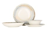 Bonna Set de vesela (Medium) - Knidos - 24 bucăți - 6 persoane - Porţelan