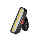Cumpara ieftin Stop de bicicleta, 800 mAh, 100 lm, control prin telecomanda, IPX4 rezistent la apa, incarcare USB, negru