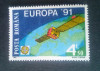 Romania 1991 - EUROPA CEPT - COSMOS, 1 timbru MNH** LP 1252, Nestampilat