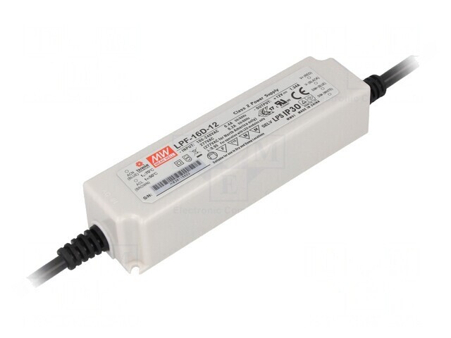 Alimentator LED 12V 1,34A IP30