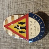 Insigna Romania PATRULA SCOLARA DE CIRCULATIE model mare