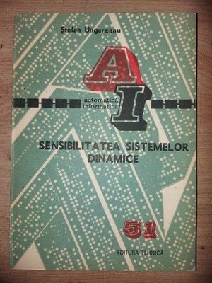 Sensibilitatea sistemelor dinamice- Stefan Ungureanu foto