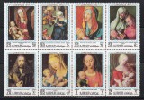 Ajman 1970 - Crăciun - Picturi de Albrecht D&uuml;rer, Bloc de 8 timbre, MNH, Nestampilat