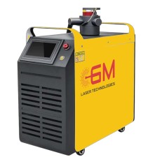 Pulse aparat de curățat cu laser portabil, cu laser cu impulsuri și cu micropulsuri, 100W