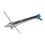 Cumpara ieftin Plantator manual pentru rasaduri Micul Fermier, 90 cm, inox, tija control