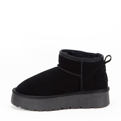 Ghete negre din piele naturala JB1924 118 foto
