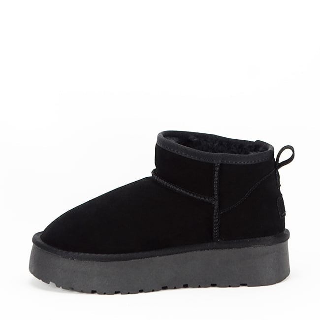Ghete negre din piele naturala JB1924 118