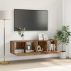 vidaXL Cabinet TV 2 Buc Multicolor 60x30x30cm Lemn Compozit Comoda TV Living Modern Minimalist