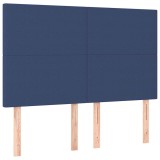 Cumpara ieftin Tablie de pat albastra 144x5x118/128 cm, material textil