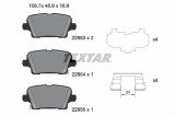 Set placute frana TEXTAR 2295301