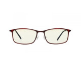 Ochelari de protectie Xiaomi Mi Computer Glasses, UV400, Blocare lumina albastra 40%, Lentile galbene, Usori si confortabili, Rosu