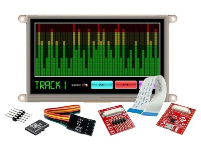 Kit Dezvoltare cu Afișaj LCD TFT 7&amp;quot; 800x480 455cd/m2 foto