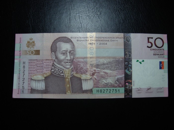 HAITI 50 GOURDES 2004 unc