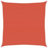 Cumpara ieftin Panza parasolar, caramiziu, 6 x 6 m, HDPE, 160 g/m&sup2;