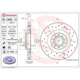 Set disc frana Audi A3 (8p1) 05.03-12.13, A3 Sportback (8pa) 09.04-12.15; Seat Leon (1p1) 05.05-12.13; Skoda Superb 2 (3t4) 03.08-05.15; Vw Eos (1f7