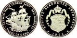 D1 Medalie Germania 1992 /Argint .585/15 g /Sailing ship of Sao Gabriel Vaco da Gama Proof in capsule