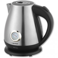 Fierbator electric cu termometru ESPERANZA EKK029, 2200W, capacitate 1.7L, inox