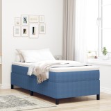 Cadru de pat vidaXL Albastru 80x200 cm din țesătură de corduroy