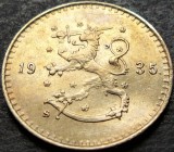 Moneda istorica 25 PENNIA - FINLANDA, anul 1935 * cod 1920 = GRATUITA