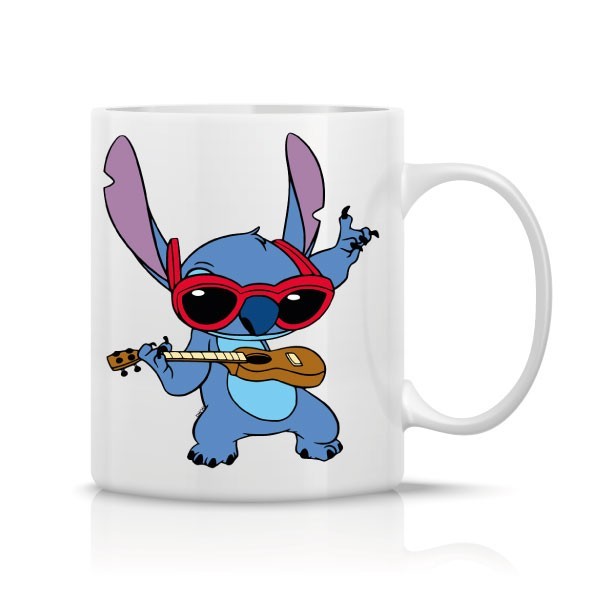 Cana alba personalizata - Stitch-213, INOVATIX&reg;. 330 ml