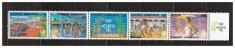 Grecia 1988 - Jocurile Olimpice, sport, serie neuzata in carnet