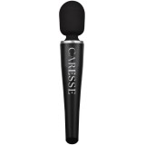 Baghete vibratoare - Caresse Pro Bagheta Vibratoare pentru Masaj Neagra Lux Performanta si Desing Vibratii Puternice Profunde