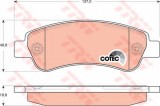 Set placute frana,frana disc PEUGEOT BOXER platou / sasiu (2006 - 2016) TRW GDB1682